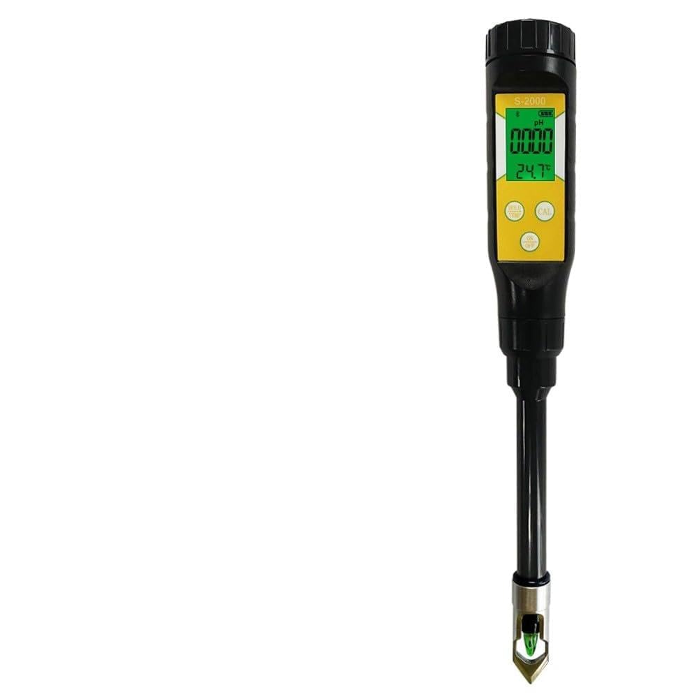 Probador de suelo para teléfono móvil, pH 0-14 y monitor de