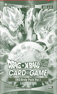 Dragon Ball Super TCG Promo Card Pack - Broly Vol 1