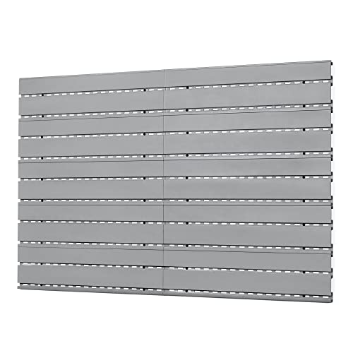 Savior Equipment WRS-PAN10-GS Wall Rack System Heavy-Duty Steel Slatwall Panels Wall Mount Storage cover