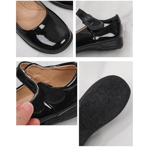 Girls Dress Shoes Toddler Girls Mary Jane Flat Glitter Shoes Kids Wedding Party School Communion Shoes3