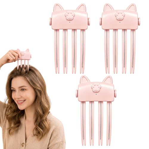 MENDED Heated Volume Clip (Pink 3-Pack)