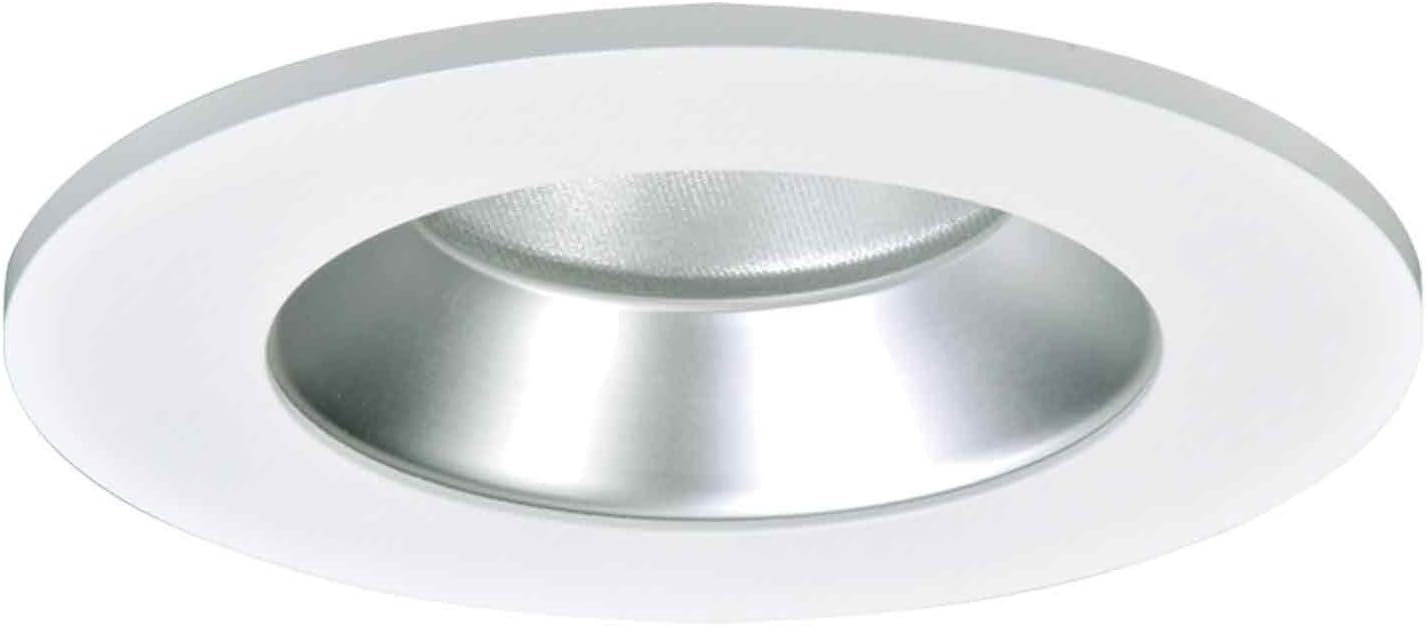 Halo Recessed TL402HS 4-Inch LED Trim Shower Rated Solite Regressed Lens with Haze Reflector