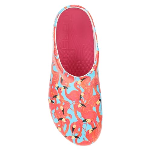 Image of Dansko Kane Slip-On Mule Clog for Women - Lightweight Cushioned Comfort and Removable EVA Footbed with Arch Support - Easy Clean Uppers