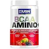 USN Supplements BCAA Amino + Supplement, Fruit Punch, 11.60 OZ