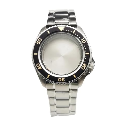 [���X] 42mm�h���X�e�����X�X�`�[���P�[�X�A�A���~�����O�A�T�t�@�C�A�K���X�A���{�� Fit For NH35 NH36 4R36�����������[�u�����g(G26)