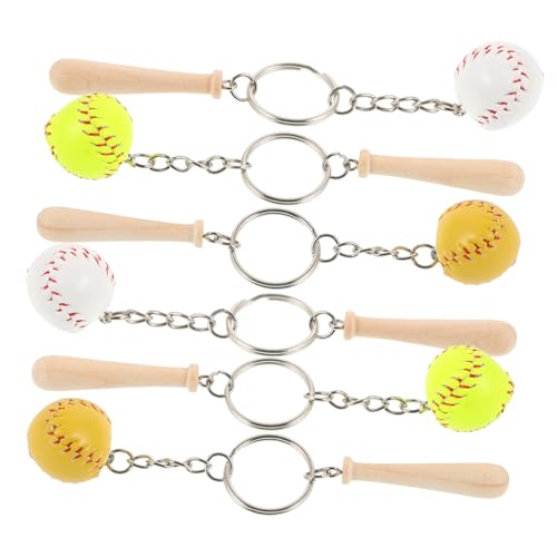 Porte-clés batte de baseball original pour cadeaux invités et fête sportive