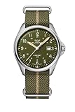 Glycine Combat Vintage 43 mm Automatic, verde, cinghia