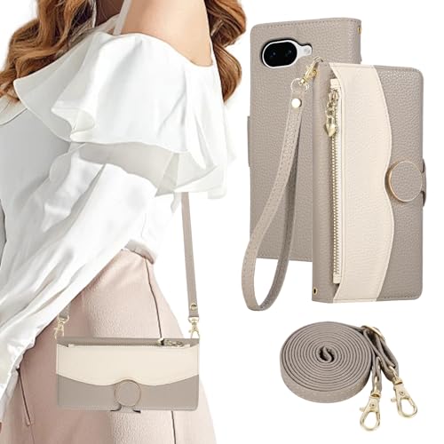 KW-LINK ������ Google Pixel 10a �P�[�X �蒠�^ �V�����_�[ �X�}�z�P�[�X �O�[�O���s�N�Z��10a �P�[�X �蒠�^ ������� 2�F�p�b�`���[�N �g�уJ�o�[ ���[����҂�����10a �p �J�o�[ ���K���� �J�[�h���[ �W�b�v�t�� ���z�^