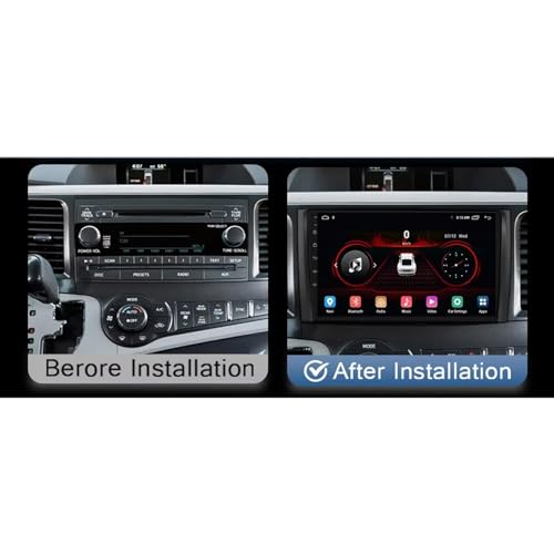 Android Auto Toyota Sienna 2011 a 2014 Pantalla Bluetooth Multimedia GPS 2