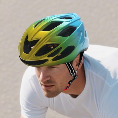 Casco de bicicleta para adultos que evita impactos con luces USB de seguridad 3