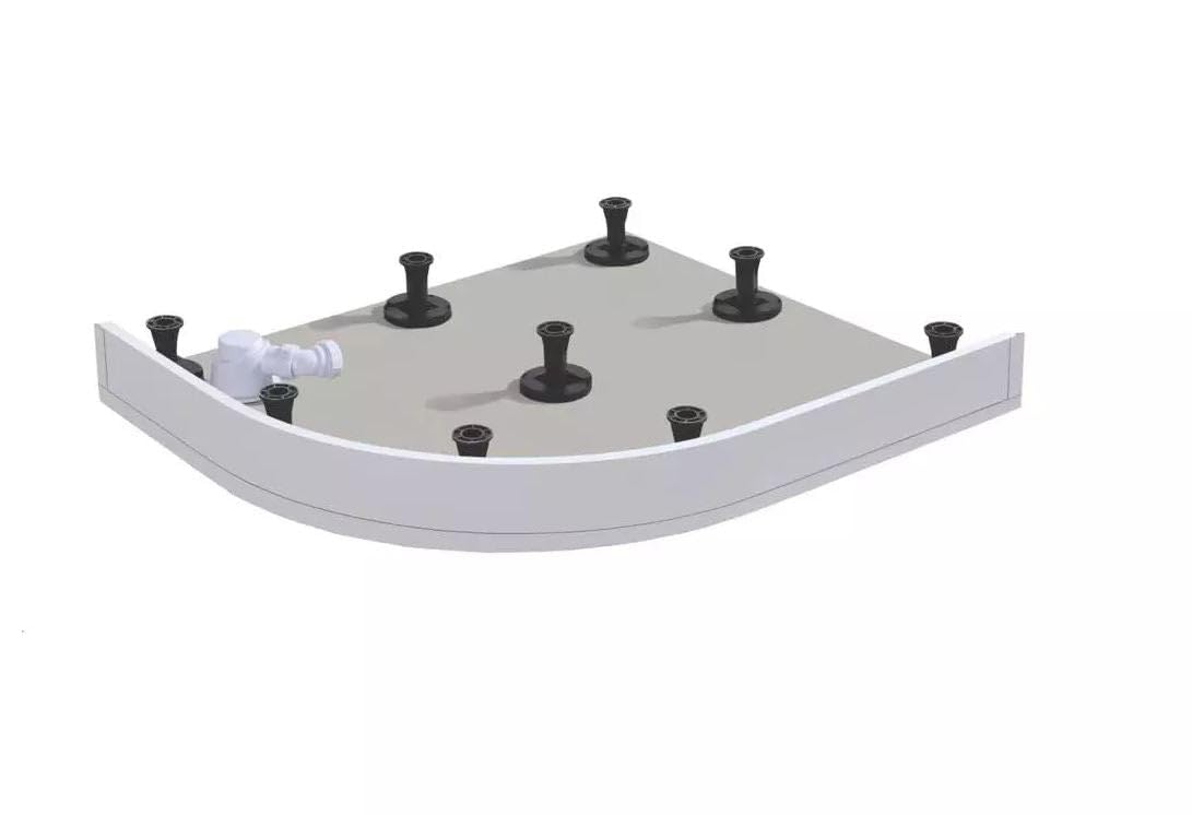 Quadrant Shower Enclosure Shower Tray and Riser Kit (Tray Riser Kit)