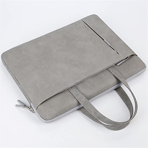 Housse d'ordinateur portable en cuir PU chic pour homme et femme - 4