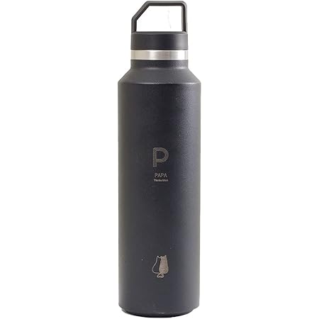 Amazon Mokumoku マイボトル 名入れ マグボトル 水筒 おしゃれ 大人 サーモステンレス ケータイマグ 携帯 マグ サーモ ステンレス ボトル 440ml ブラック Mokumoku 水筒 マグボトル