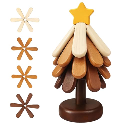 Posavasos Y Salvamanteles De Madera Con Diseño De Árbol - 4 Piezas Plegable Antideslizante Mantel Individual,Posavasos Para Bebidas Con Soporte - Para Cocina Picnic Comidas Fiestas Cocina Diaria Buffe
