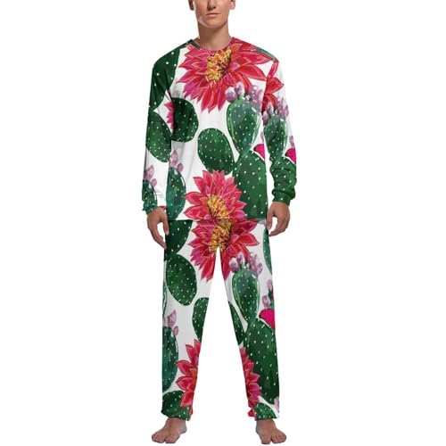Ensemble de pyjama homme haut bas vêtement de nuit Carthame pantalon long