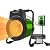Outdoor Heaters with 2S Fast Heating, Overheat Protection, Thermostat, Space Heaters for Outdoor, Greenhouse, Room, Garage, Tent, Indoor Use