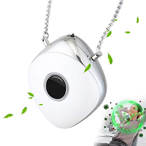 Electronic Air Filter Mask, Negative Ion Necklace Wearable for Both Kids and Adults