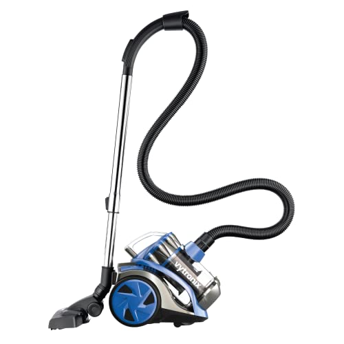 VYTRONIX CYL01 Bagless Cylinder Vacuum Cleaner, 800w High Power Motor, Compact and Lightweight, Cyclonic Vacuum and Carpet Cleaner with 4 stage HEPA Filter for removing Dust, Dirt and Allergens - Image 4