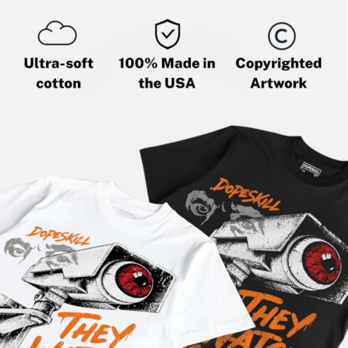 Image of DopeSkill Graphic Tee Streetwear Hip Hop Hypebeast Unisex T-Shirt Sneaker Colour Matching Shirts Rapper Mouth