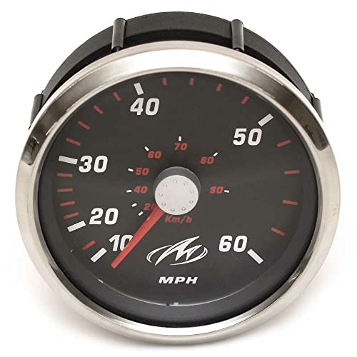Faria Boat Speedometer Marine Gauge SE9369B | Monterey 3 1/4 Inch