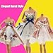 ZTWEDEN Doll Dress Set with Handmade Doll Clothes Wedding Party Dresses Gown Includes Gloves for 11.5 Inch Girl Doll（6 Styles）