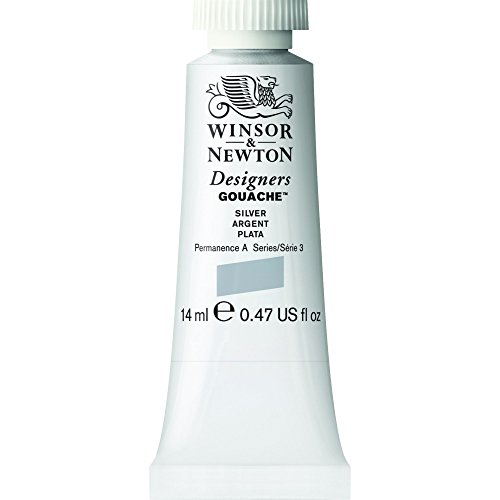 Winsor & Newton Gouache Designer - Pintura, Color Argent Imit 14ML Tube