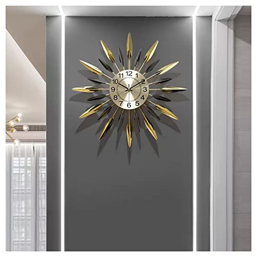 Horloge murale silencieuse pour salon évitant le bruit du tic-tac