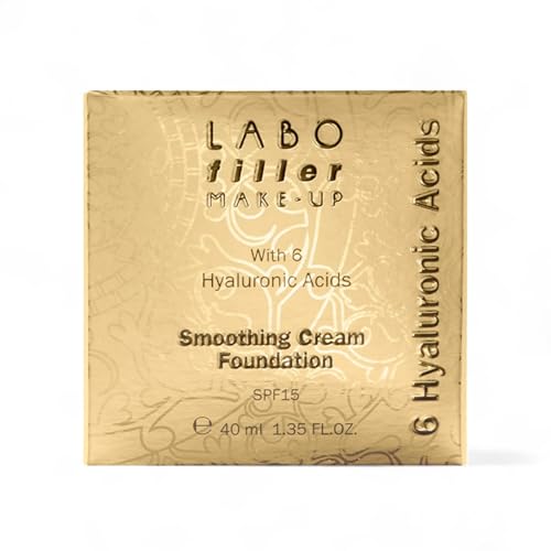 Labo Filler Make-Up - Base de maquillaje en crema facial efecto relleno hidratante n22 Rosy Beige SPF15, 40 ml