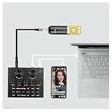 Brand - TrAdE Shop Traesio OISE ART STORE Trade Shop - Scheda Audio Esterna Bluetooth per Dirette Steaming Mixer Pc Cellulare dal Vivo
