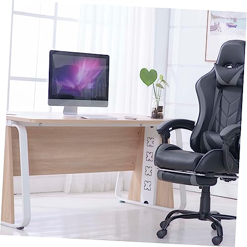 1 unidad de soporte ajustable para torre de computadora de acero al carbono, montaje colgante bajo el escritorio, marco estable para cables ordenados y fácil instalación, apto para gabinetes miniatura 7