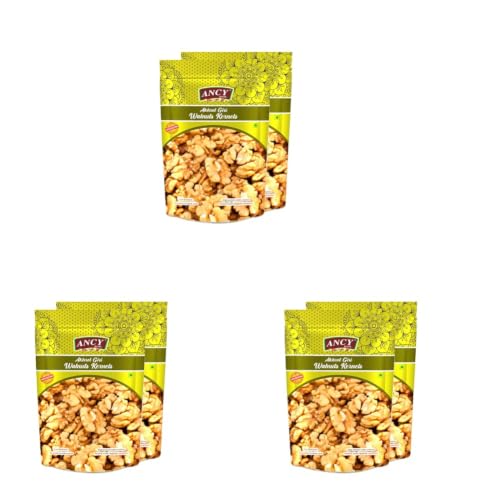 Image of Ancy Foods Natural Kashmiri Walnut /Akhrot Giri, 2 X 250 g (Pack of 3)