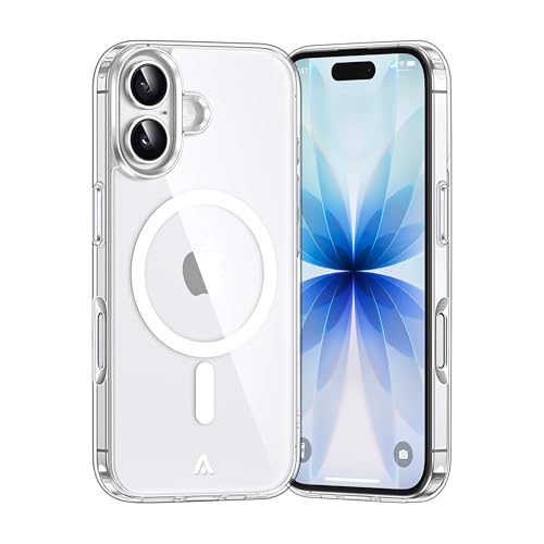Coque iPhone 17 transparente MagSafe fine pour le quotidien Alkaya