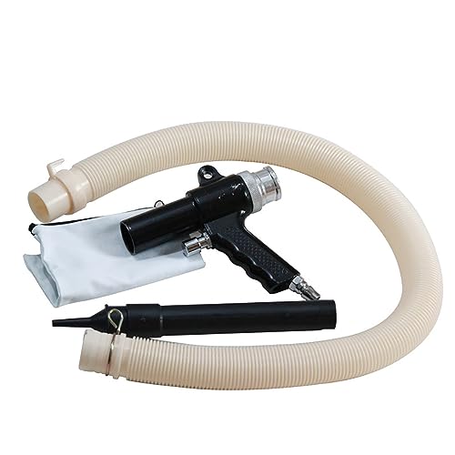 Toplionace 2-in-1 Pneumatik Staubsauger Pistole, Staub Blaspistole Luft Blas Sauggerät mit Staubsammelbeutel