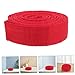 Mipcase Taekwondo Belt for Martial Arts Training Flexible Sizing Durable and Comfortable Waist Support Stylish Design for Karate Judo Kickboxing Red