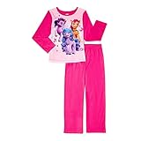 My Little Pony Little Girls 2 Piece Pajamas Sleep Set (6-6X) Pink