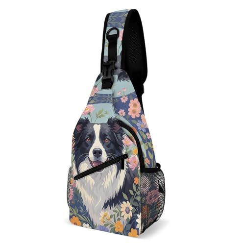 Bolso tipo sling bag para viaje y senderismo