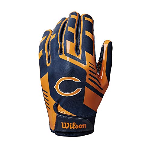 Image of Wilson NFL Stretch Fit Football Gloves - Youth and Adult Sizes