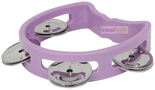 iMustbuy MINI D TAMBOURINS Lilas bébé Instrument de musique de musique de percussion Cadeau Party