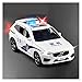 Modellino in Scala 1:32 per Volvo XC60 Simulazione Sirena Auto della Polizia Pressofuso in Lega Modello Auto Suono Luce Tirare Indietro Veicolo Macchina Giocattolo (Color : White)