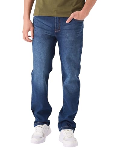 JMOJO Men Relaxed Fit Jeans - Casual Denim Pant for Outings - Stretch Men Jeans2
