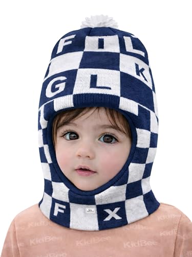 Image of Kidbee Baby Soft Woolen Monkey Cap for Babies | Warm & Stretchable Winter Cap | Unisex Multicolor Beanie