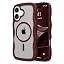 Clear Back & Wine Red