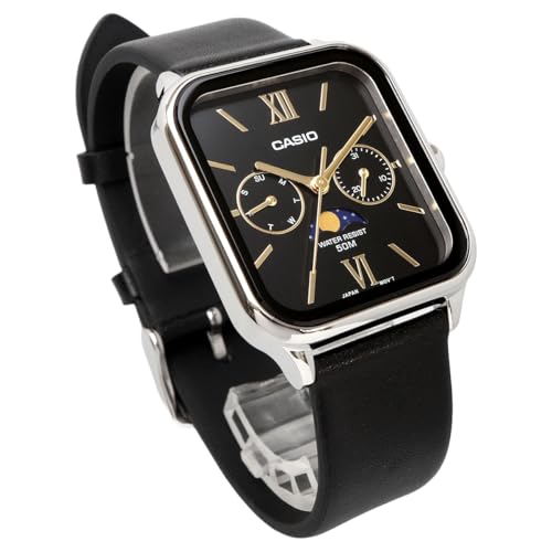 Image of Casio MTP-M3 Series Standard Moon Phase Analog Men's Wrist Watch