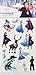 Produktbild TrendyMaker Disney Die Eiskönigin 2, Frozen 2 - Haut Tattoo, Tattoos Set - 1 Bogen mit 12 Motive, auf Hautverträglichkeit geteset - passend als Mitgebsel, für Adventskalender, Schultüte,...