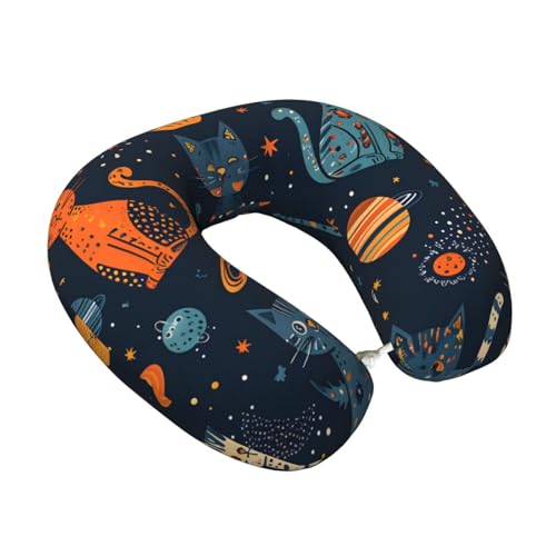 Almohada de viaje espuma viscoelástica tamaño único miniatura 2