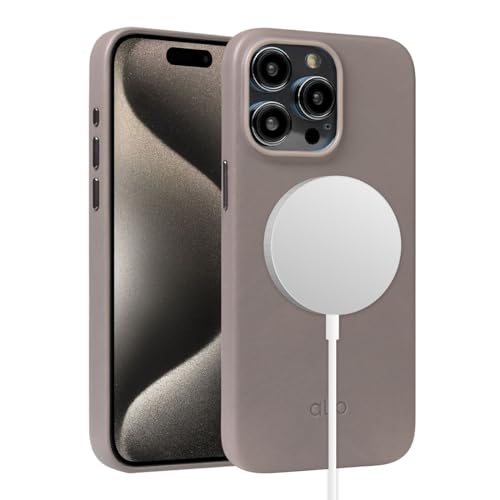 Étui de protection magnétique haut de gamme compatible MagSafe pour iPhone 15 Pro Max alto