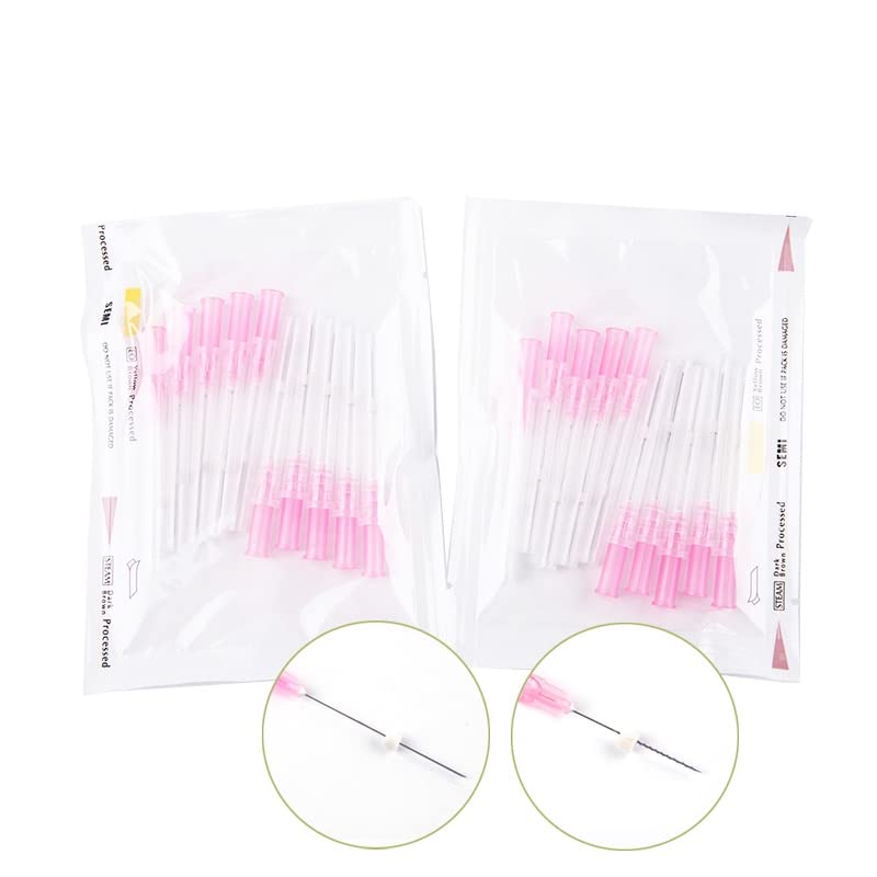 Pdo Threads for Face Lift, Mono Screw Type, 29G38MM,29G25MM,26G60MM, Removing Wrinkle, 20pcs (Screw 29G38MM)