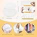 100 PCS Underarm Sweat Pads for Women & Men - Unscented, Invisible 0.03