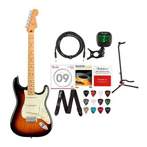 Fender Player Plus Stratocaster 6GLM^[ (Ep 3FTo[Xg) yP[ut M^[X^h vNbvI`[i[  (3pbN) M^[wKubNoh (9ACe)