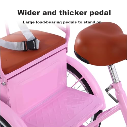 Triciclo para Adultos con Asiento y Canasta 20 Pulgadas miniatura 6